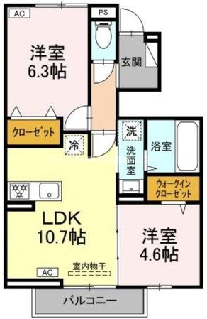 アルネオの物件間取画像